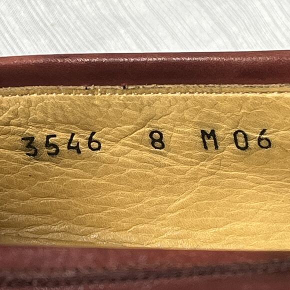 Cole Haan Genuine Leather Tassel Loafer Men’s Size 8 Dress Shoes Made in Italy - Picture 7 of 7